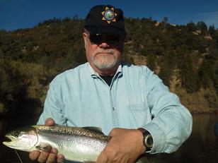 Flyfishing Trinity River Salmon Steelhead Larry trip