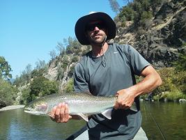 Flyfishing Trinity River Steelehead Forrest