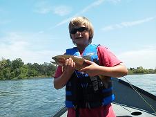 Sacramento River 2012 Fly Fishing Eli trout Aug