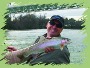 Happy Fisherman on Sacramento River